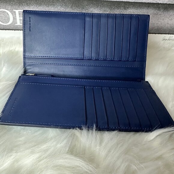 Authentic Burberry London Check Leather Continental Wallet - Picture 7 of 15